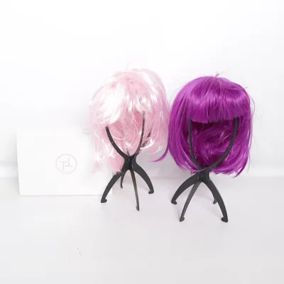 Perruque (Violet, Rose) de Boland Polyester