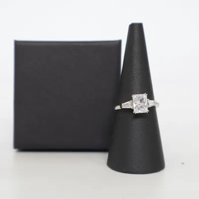 Ring (Silverfärgad, Transparent) Silver