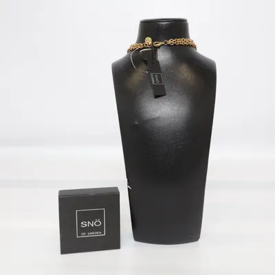 Halsband (Guldfärgad) från Snö of Sweden Okänd metall