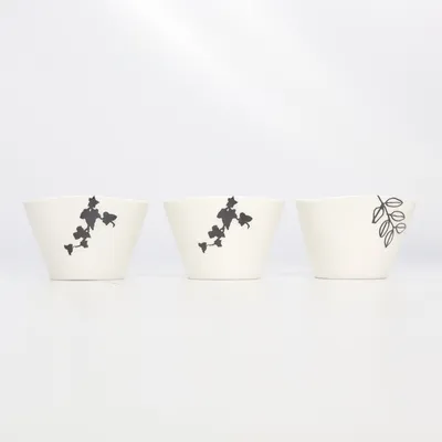 Tableware set (White, Black) from Månses Design