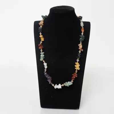 Halsband (Flerfärgad) Bärnsten