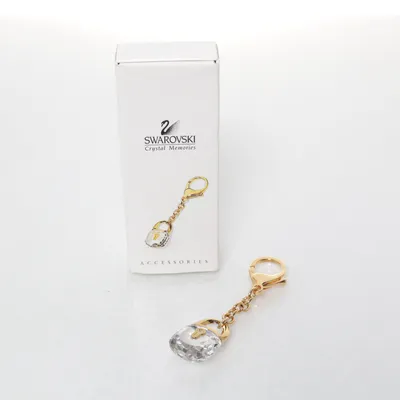Sleutelhanger (Goud, Transparant) van Swarovski