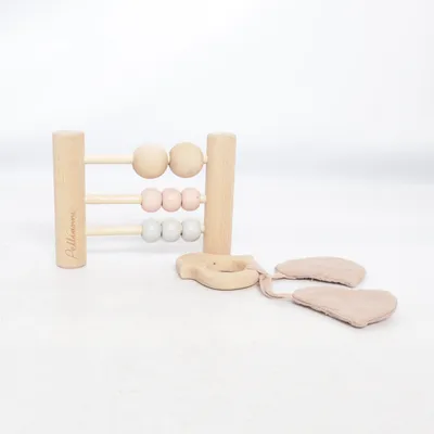 Baby toy (Brown, Pink, Gray) from Pellianni