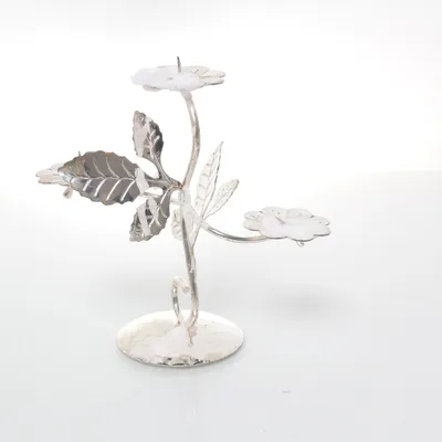 Ljusstake (Silverfärgad)