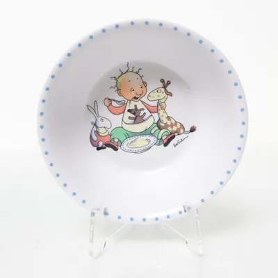 Skål (Vit) från Barnens Bokklubb