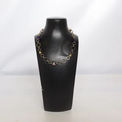 Body jewelry (Gold, Purple, Multicolored) from Åska Unknown metal