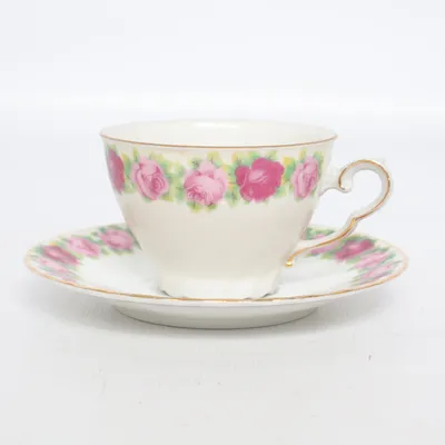 Cup (White, Multicolored) from Winterling