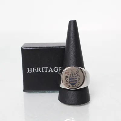 Klackring (Silverfärgad) från Heritage Silver