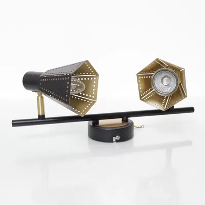 Plafondlicht (Zwart, Goud)