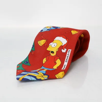 Slips (Julslips ) från The Simpsons Polyester