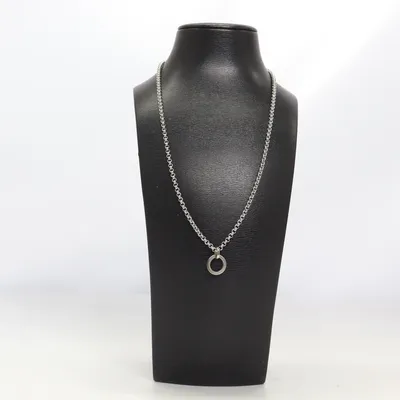 Necklace (Silver) from Fossil Unknown metal