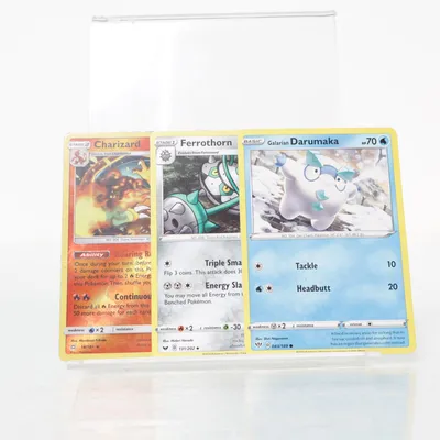 Collector card (Blue, Multicolored) from Pokémon