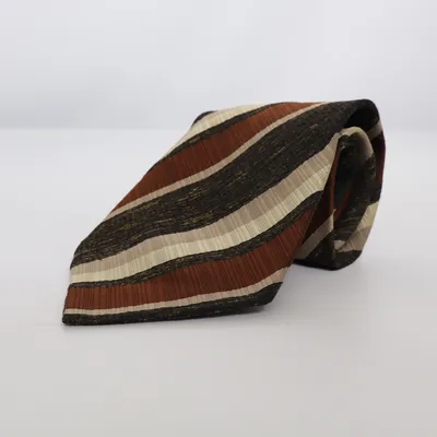 Cravate (Marron, Beige, Noir) de Diolen Polyester