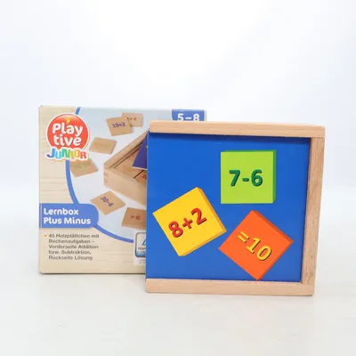 Jouet d'éveil (Lernbox Plus Minus) de Playtive Junior