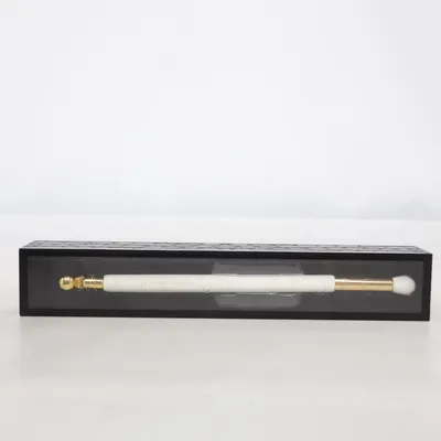 Sminkborste (Vit, Guldfärgad) från Make Up Store