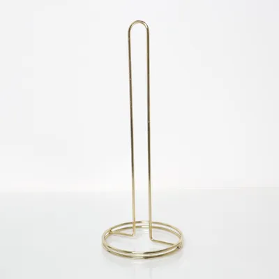 Toalettpappershållare (Guldfärgad)