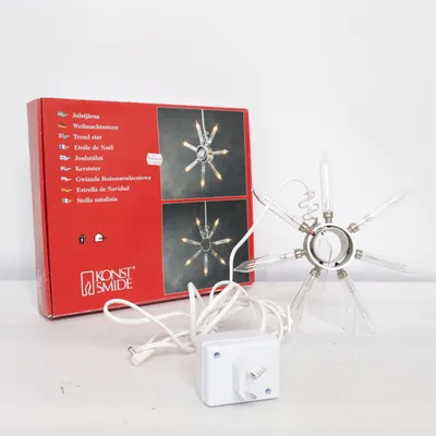 Taklampa (Röd) från Konst Smide