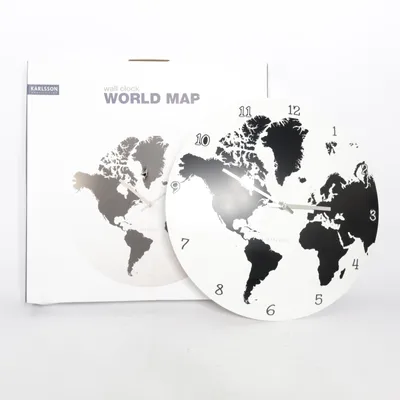 Horloge murale (Blanc, Noir) de Karlsson