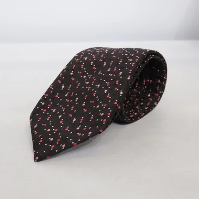 Stropdas (Zwart, Meerkleurig) van Profuomo Zijde