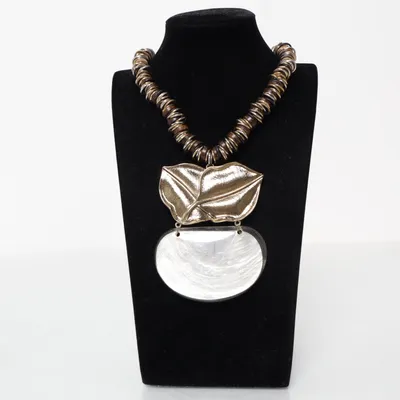 Ketting (Bruin, Goud) van Zara Onbekend materiaal