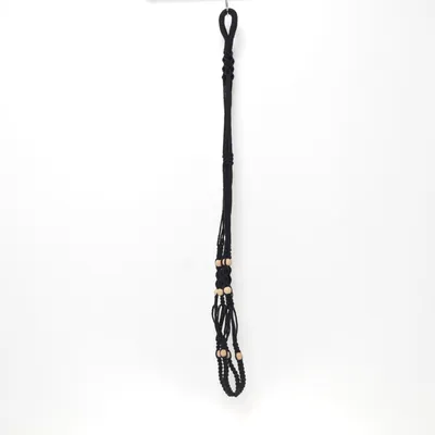 Hanging flower pot (Black)