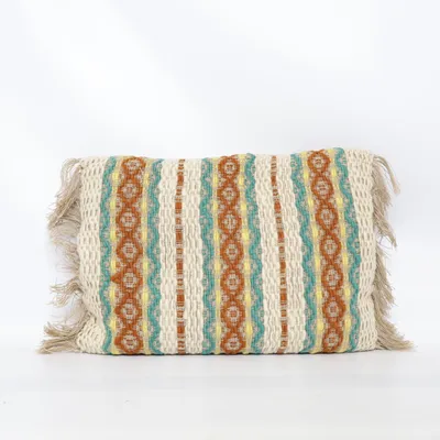 Cushion (Beige, Brown, Green, Yellow)