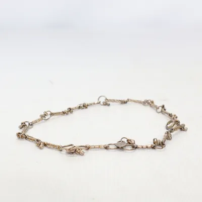 Bracelet de cheville (Argent) Métal inconnu