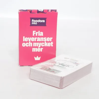 Card deck (Pink) from Foodora