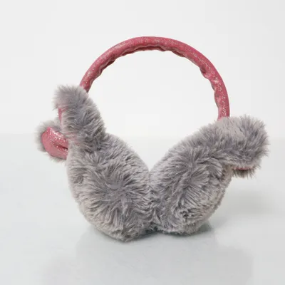 Öronmuffar (Grå, Rosa)