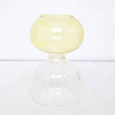 Vas (Gul, Transparent)