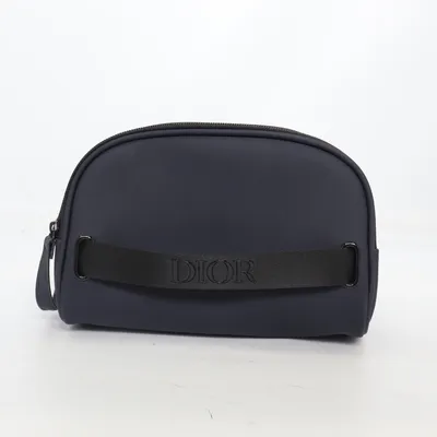 Toilet bag (Black) from Dior Beauté Polyurethane, Recycled polyester