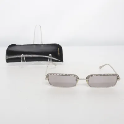 Sonnenbrille (Silber) von Linda Farrow