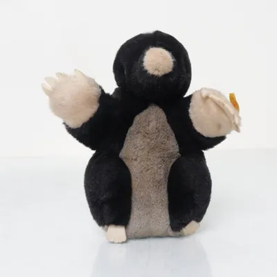 Zacht speeltje (Zwart, Beige) van Steiff