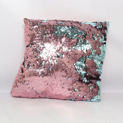 Sierkussen (Roze, Blauw, Meerkleurig) van Björna Polyester