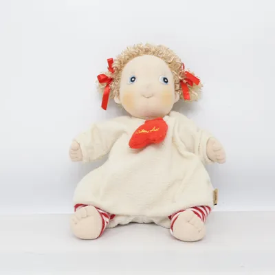 Dukke (Beige, Rød, Hvid) fra Rubens Barn