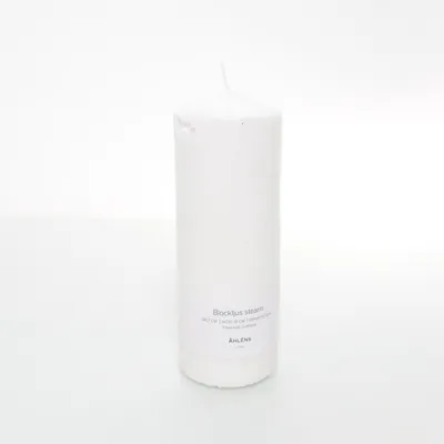 Blockljus (Vit) från Åhléns