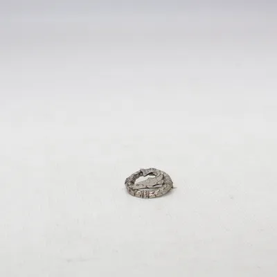 Brosch (Silverfärgad) Okänd metall