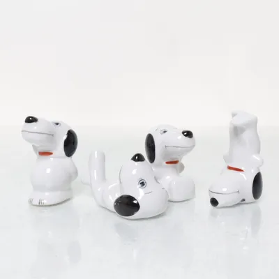 Figurine (White, Multicolored)