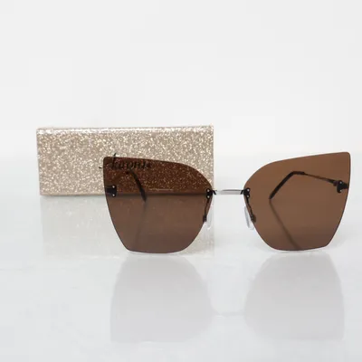 Zonnebril (Bruin) van Glitter
