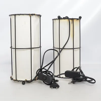 Bordslampa (Svart, Vit) från Kemah