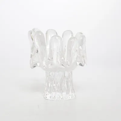 Candle holder (Transparent) from Kosta Boda
