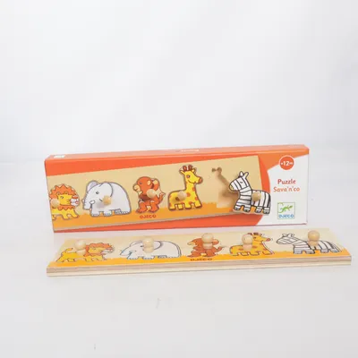 Activity toy (Puzzle Sava'n co) from Djeco