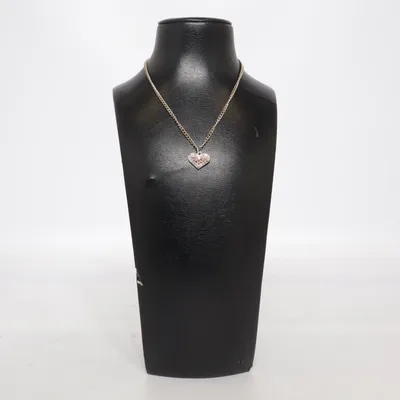 Halsband (Rosa, Silverfärgad) Okänd metall