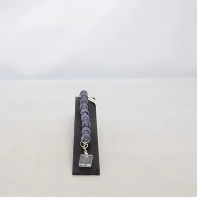Bracelet (Blue, Silver) from Aska Unknown metal