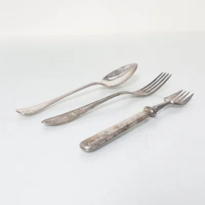 Bestick (Silverfärgad)