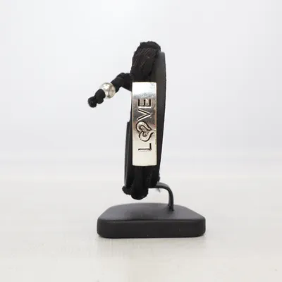 Armband (Zwart, Zilver) van Diddi Onbekend materiaal