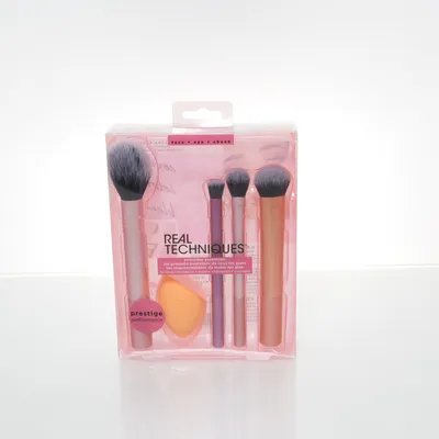 Sminkborste (Rosa, Svart, Orange) från Real Techniques