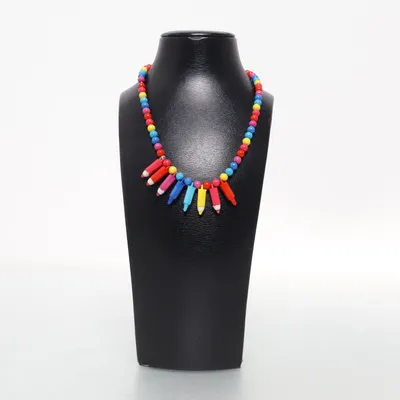 Ketting (Meerkleurig) Onbekend materiaal