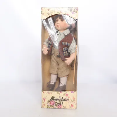 Porslinsdocka (Brun, Beige, Flerfärgad) från Doll