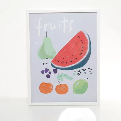 Wanddecoratie (Wit, Meerkleurig)